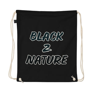 B2N Organic cotton drawstring bag