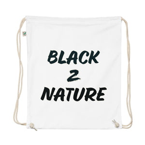 B2N Organic cotton drawstring bag