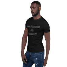 Load image into Gallery viewer, Short-Sleeve Unisex &quot;Just BREATHE it&#39;s THERAPY&quot;
