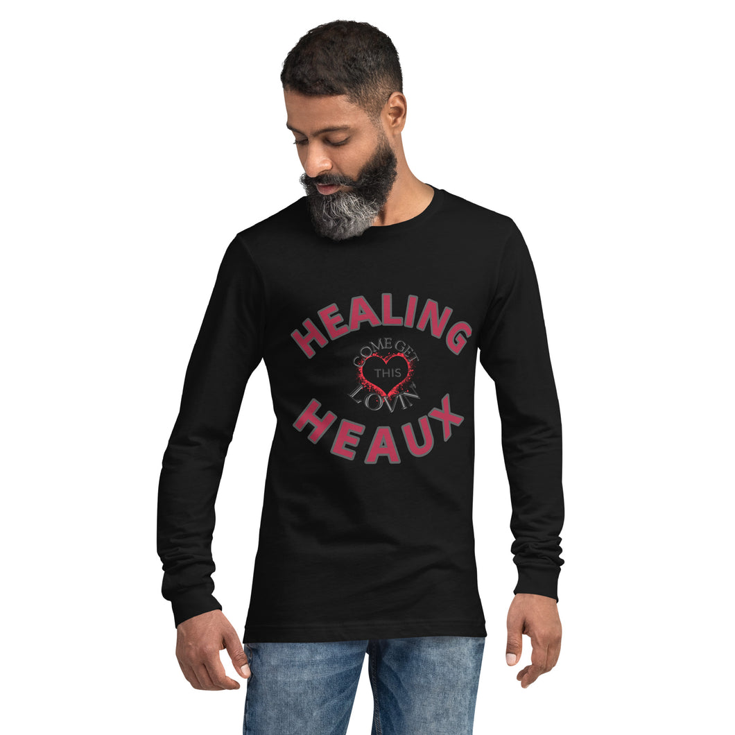 Healing Heaux - Unisex Long Sleeve Tee